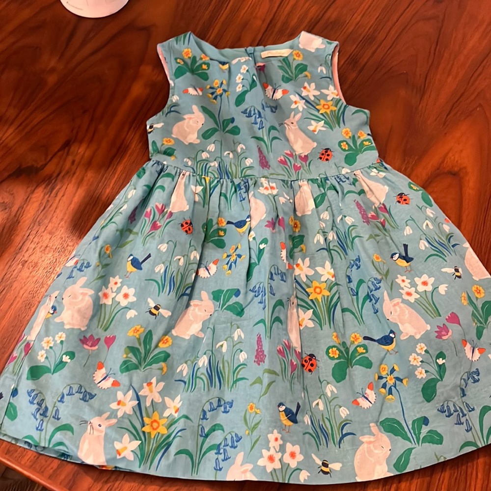 Mini Boden Easter dress worn once! 4-5y